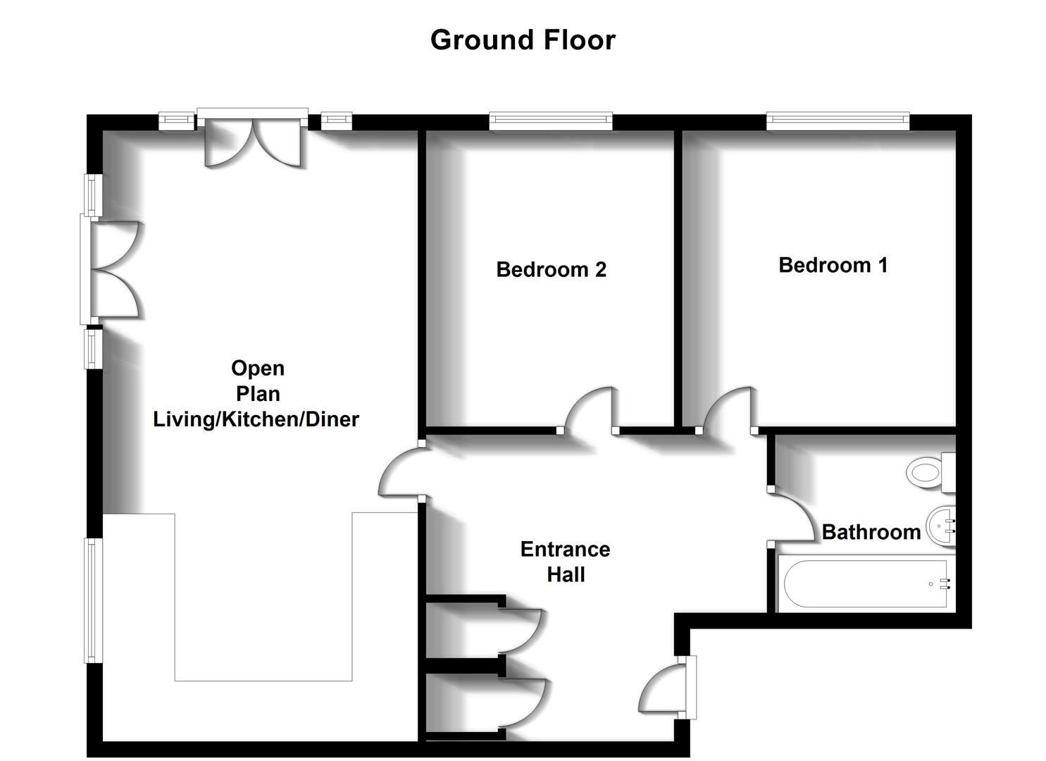 Floorplans For Stonechat Road, Rugby