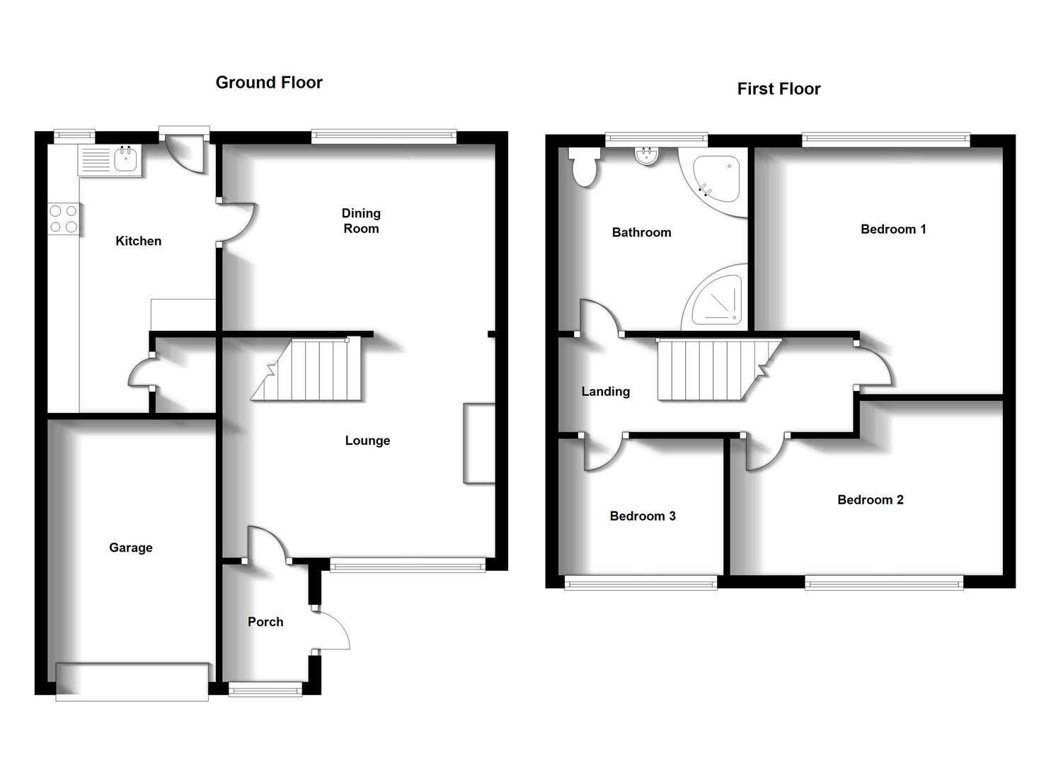 Floorplans For Norton Leys, Hillside