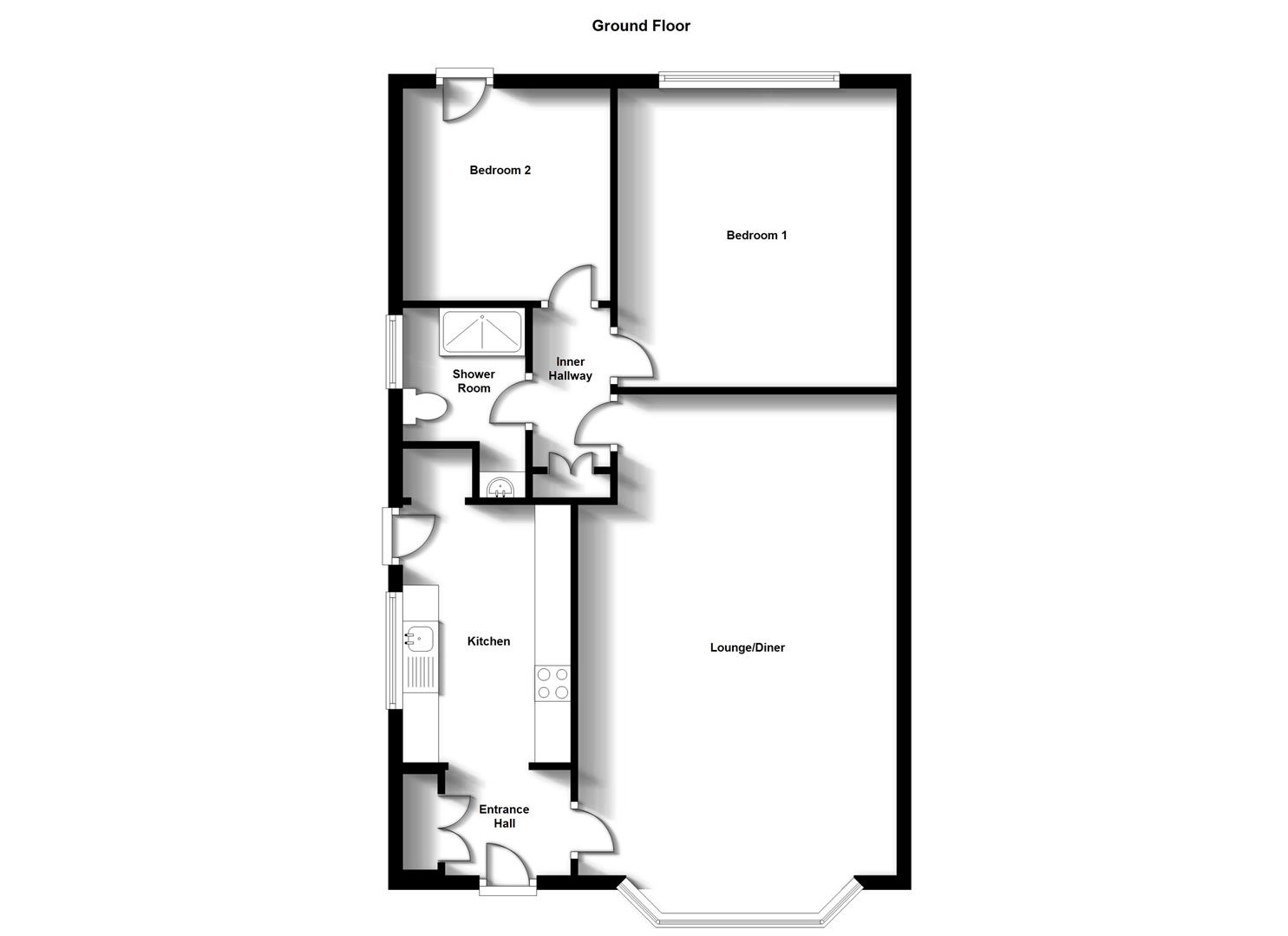 Floorplans For Derwent Close, Brownsover,Rugby