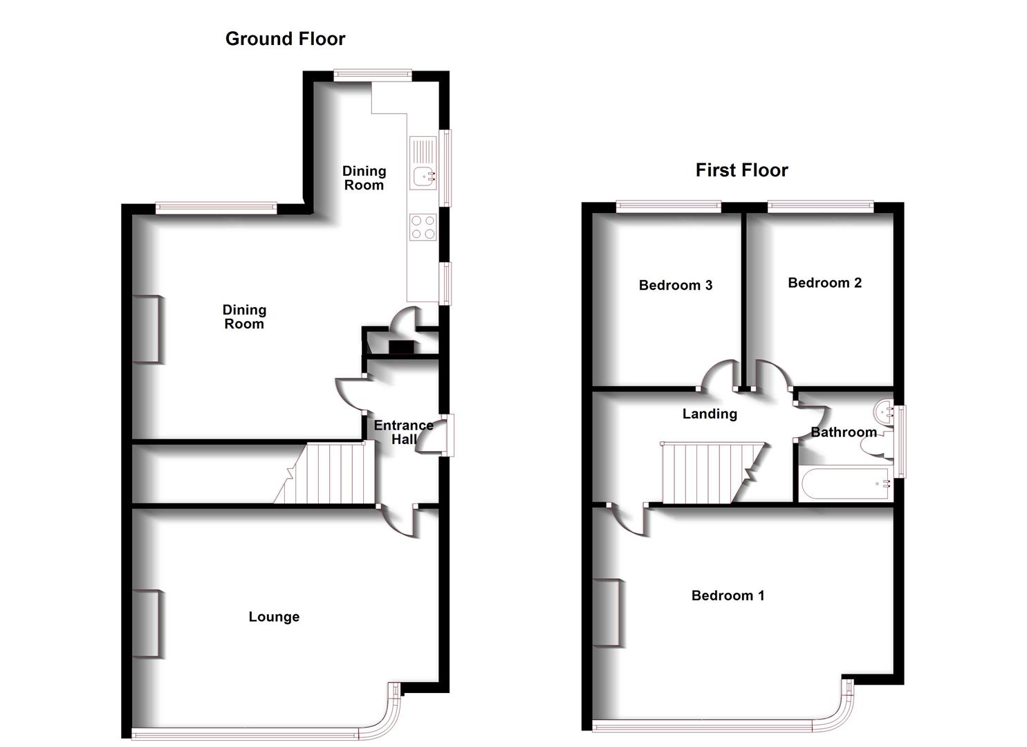 Floorplans For Lawford Road, Rugby