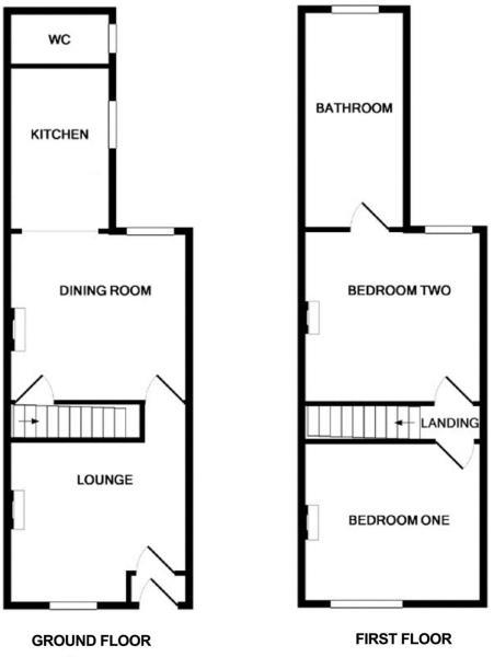 Floorplans For Sandown Road, Rugby