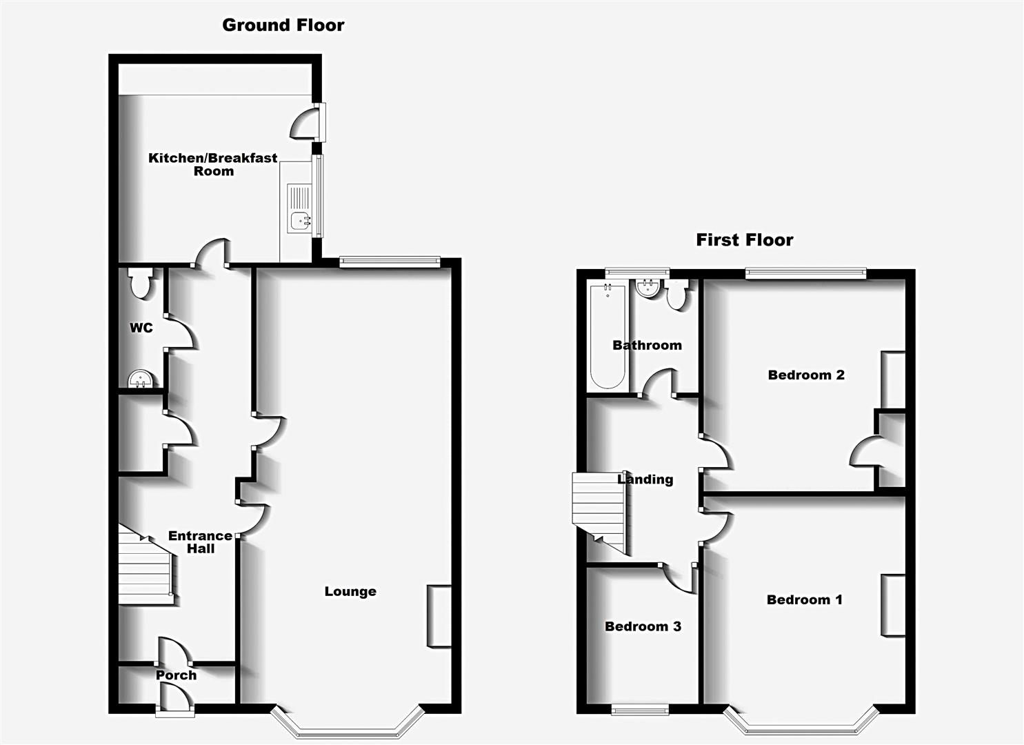 Floorplans For Hillmorton Road, Rugby